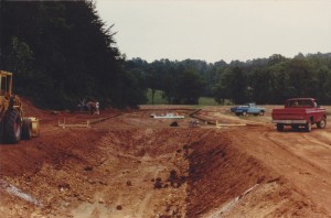 Breaking ground on a new farm.